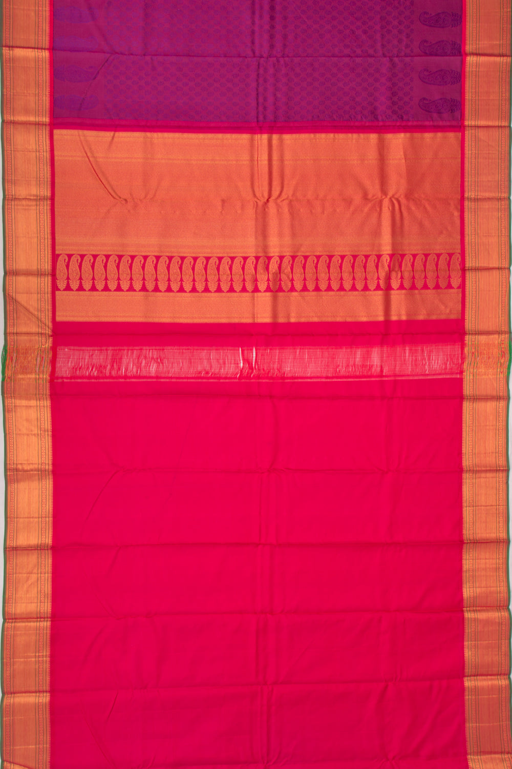 Taranga Kanchi Silk Jacquard Purple Saree
