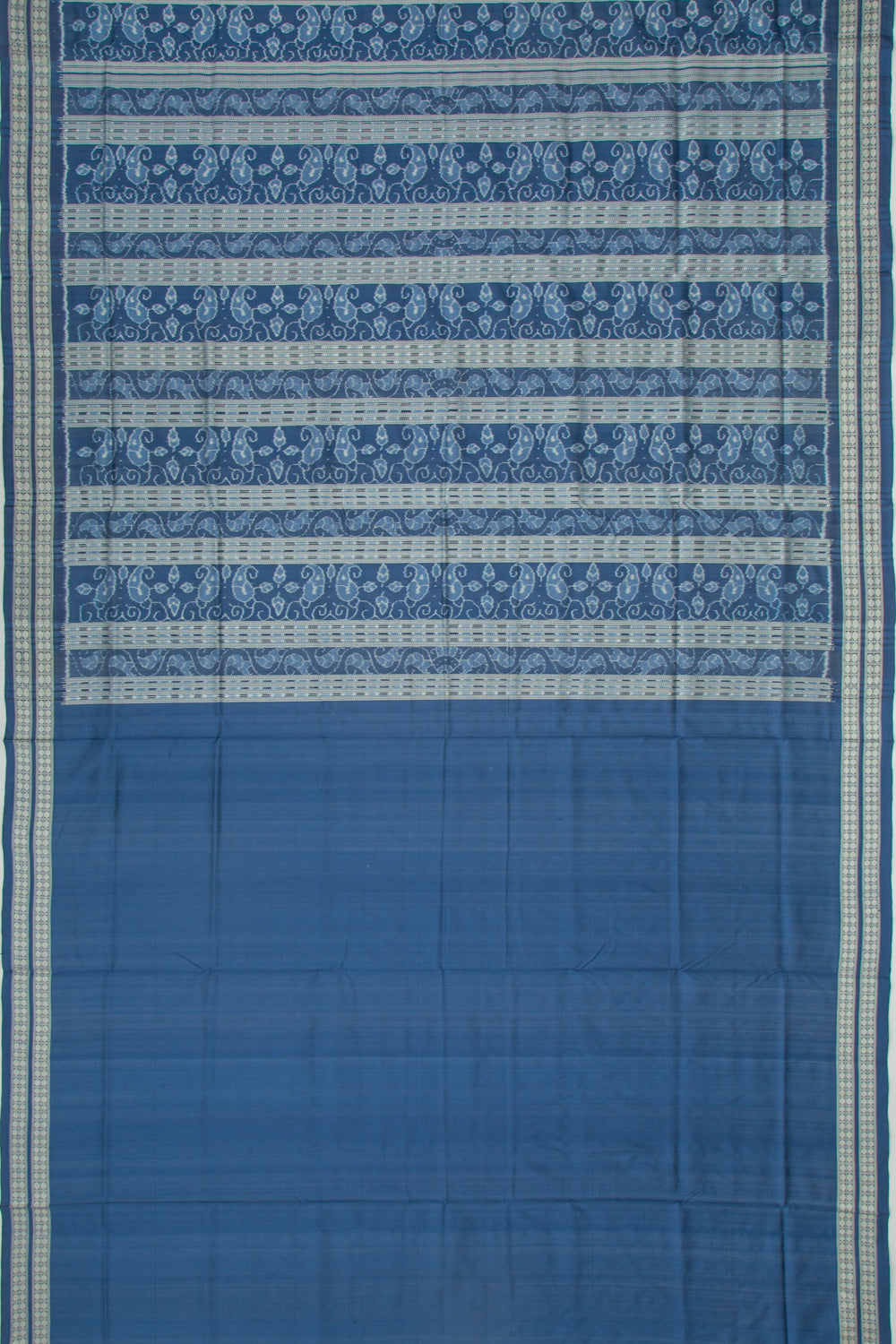Sambalpuri Silk Ikat Blue Saree