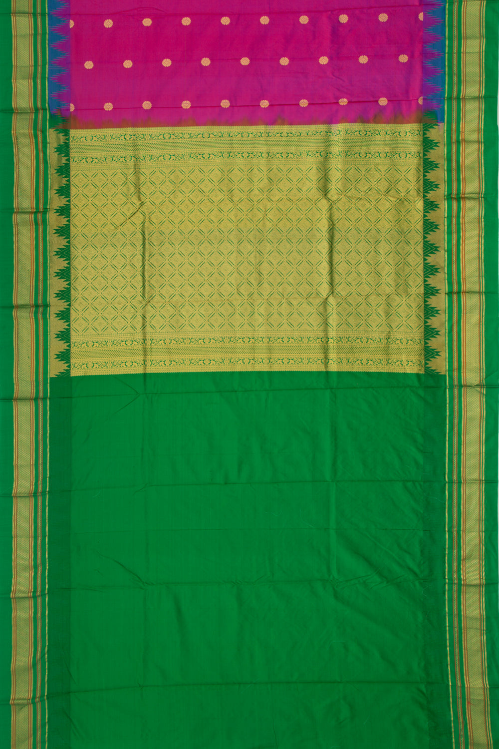 Coimbatore Soft Silk Butta Purple Saree