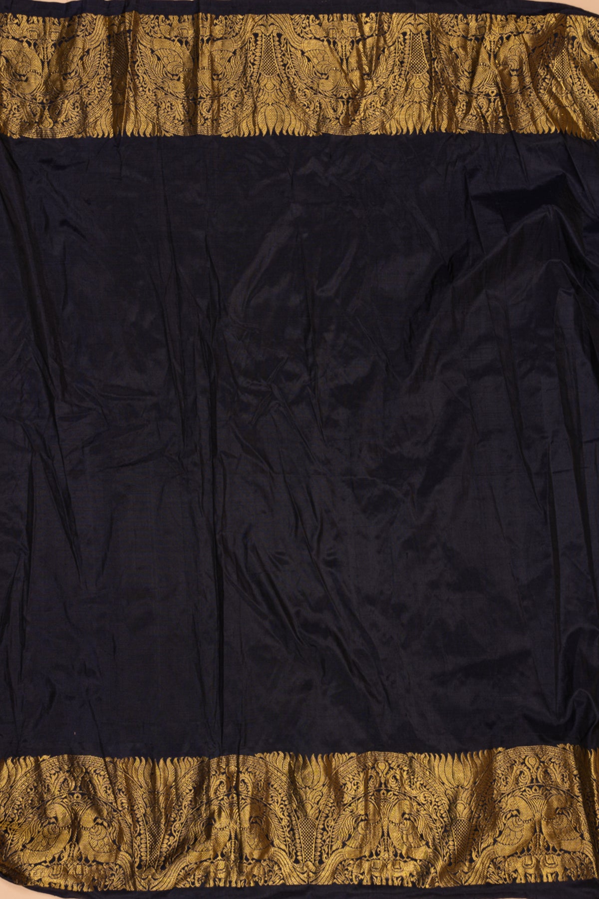 Kanchipuram Silk Bandhani Pink Saree