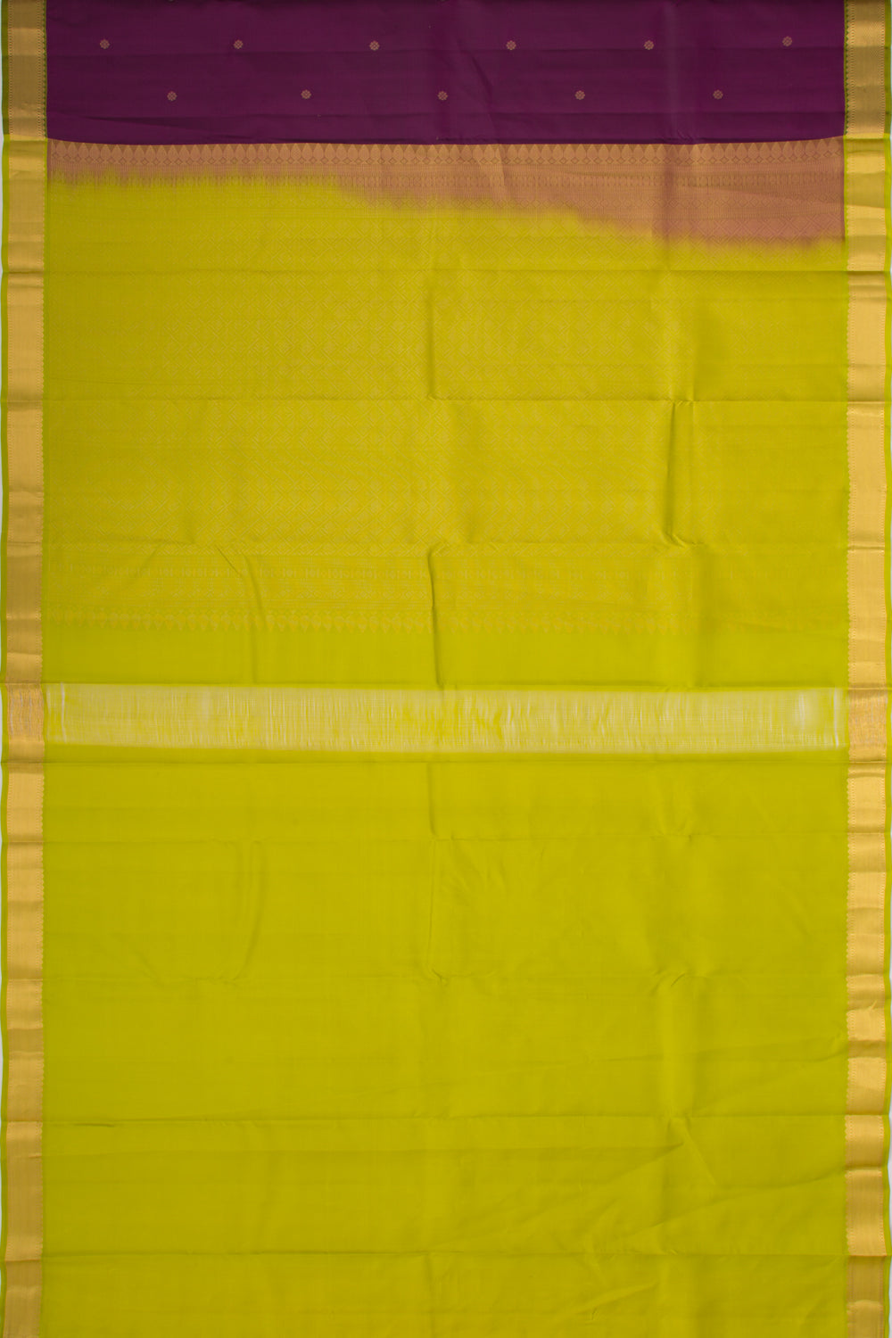 Taranga Kanchi Silk Butta Purple Saree