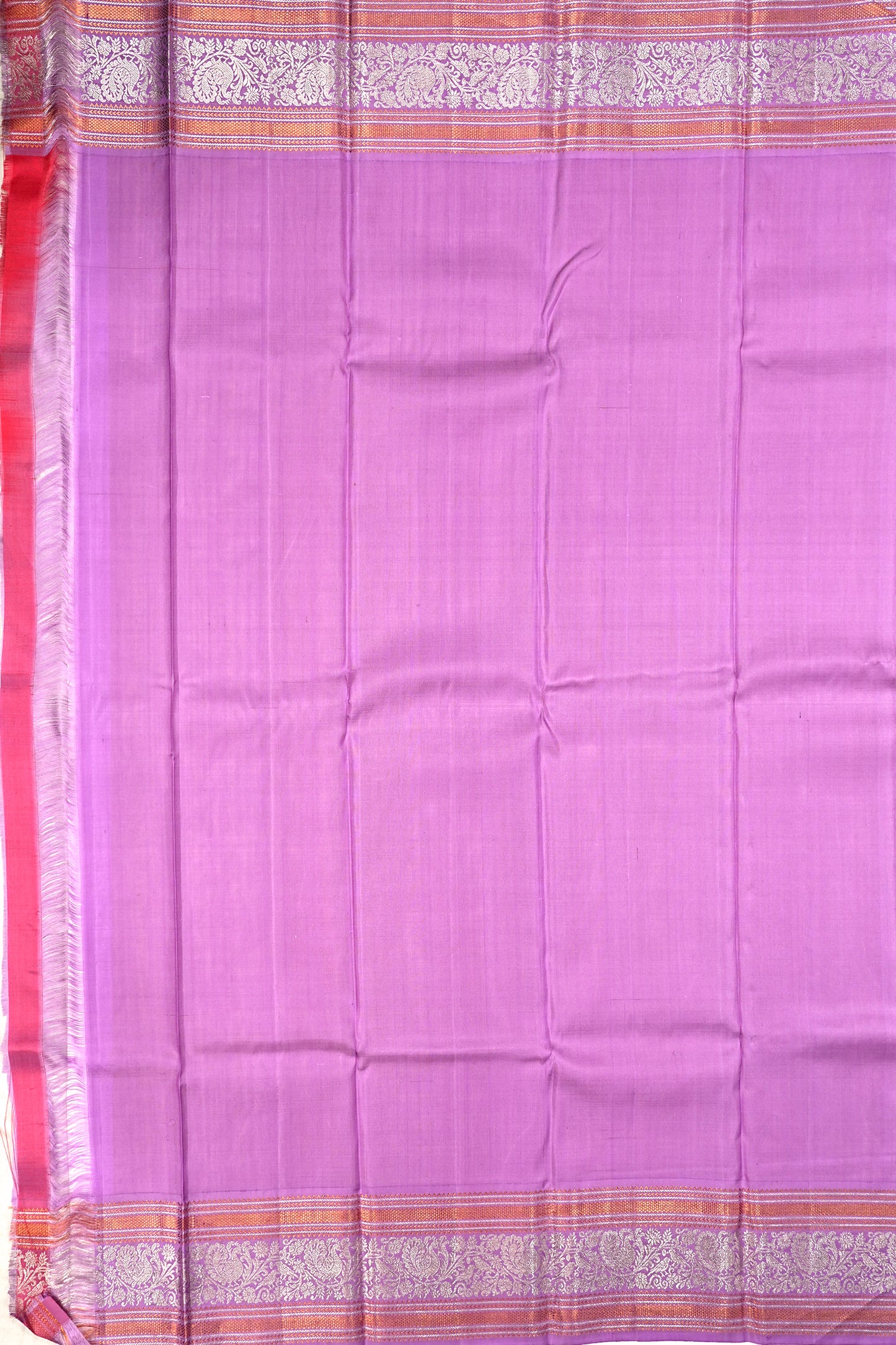 Kanchipuram Silk Brocade Green Saree