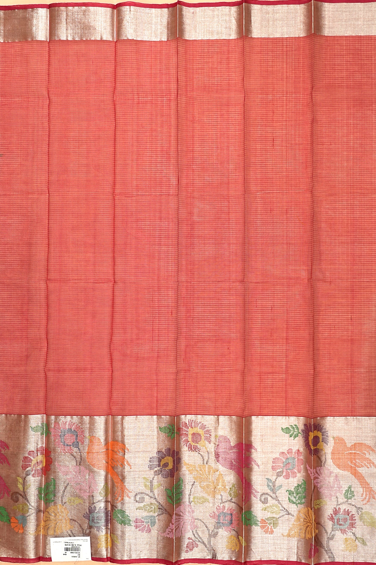 Kota Silk Butta Brown Saree