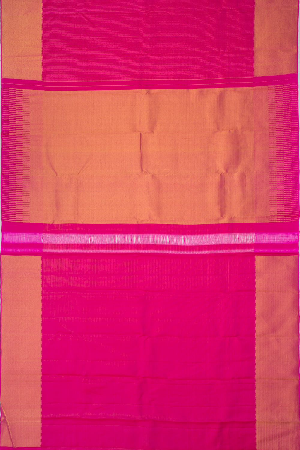 Kanchipuram Silk Checks Pink Saree