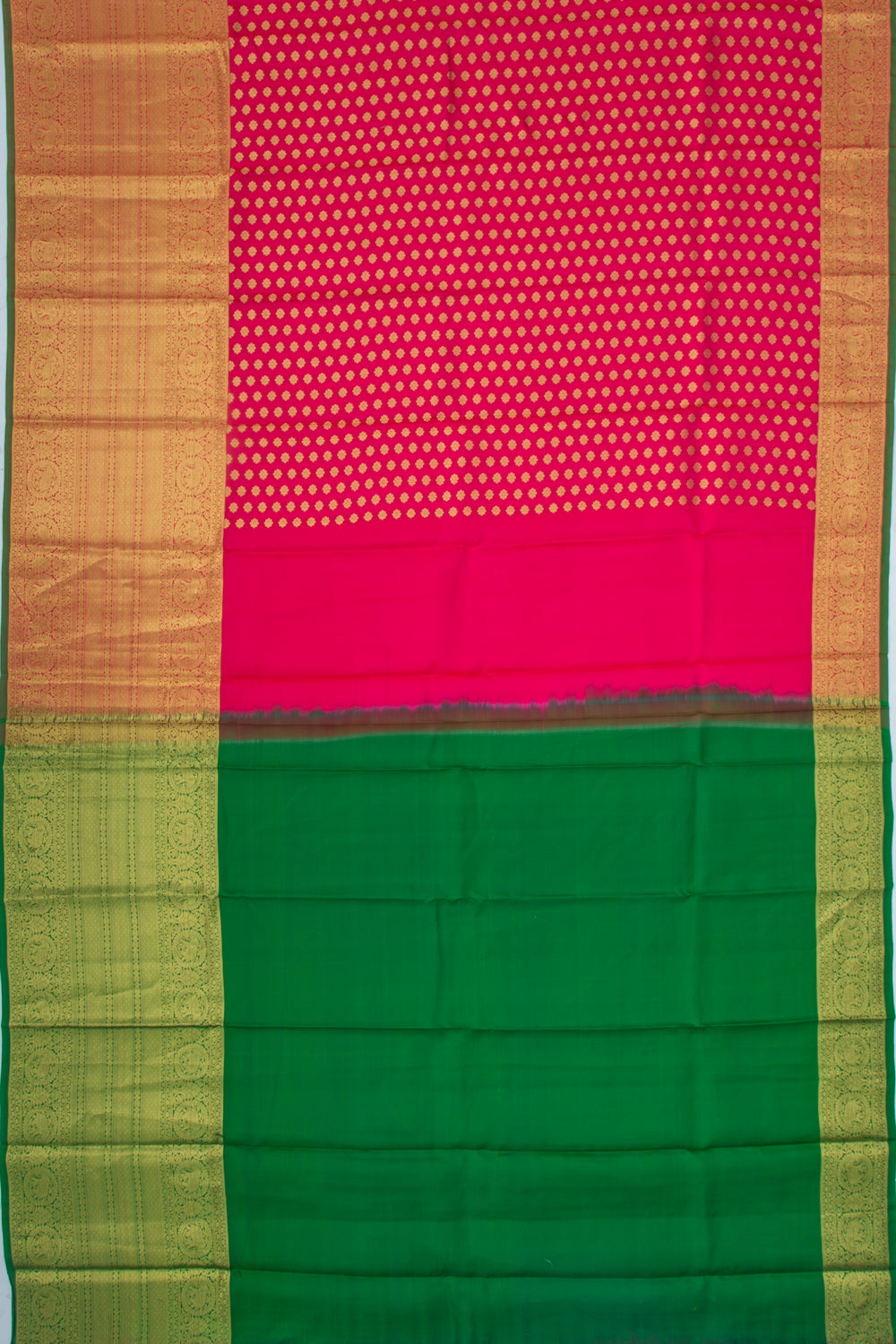 Taranga Kanchi Silk Butta Pink Saree
