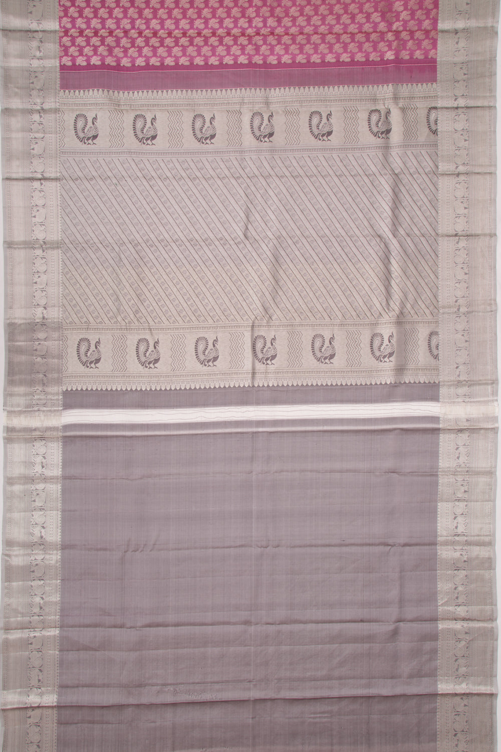 Taranga Kanchi Silk Butta Pink Saree