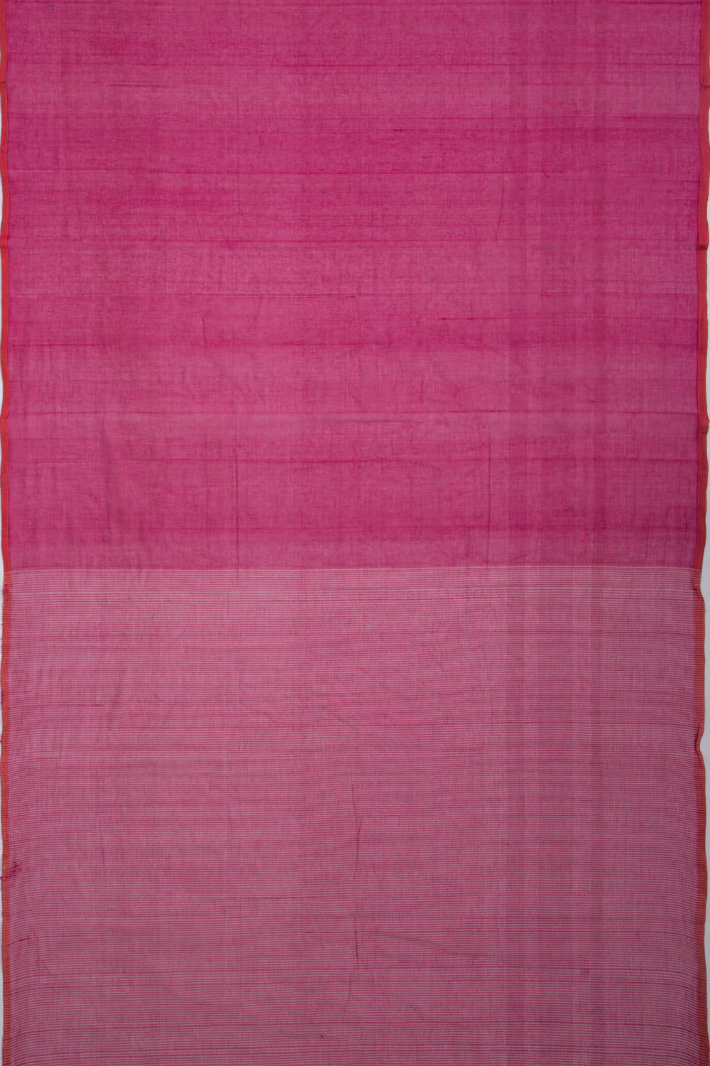 Ponduru Handspun Cotton Vertical Lines Pink Saree
