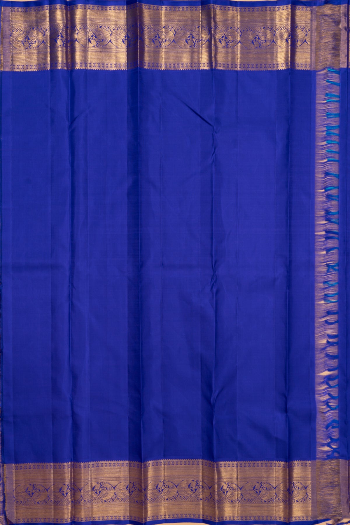 Kanchipuram Silk Butta Blue Saree