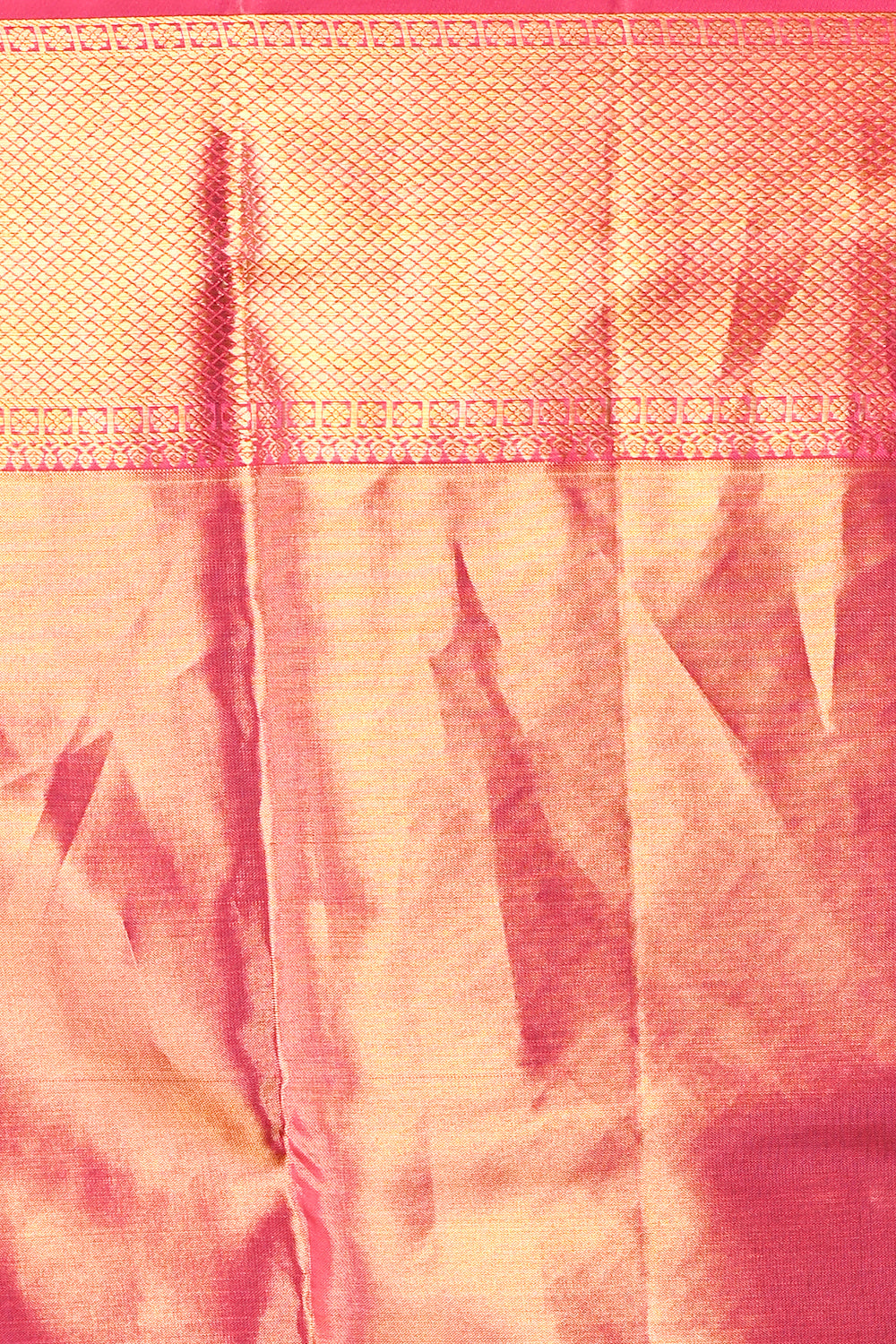 Kanchipuram Silk Tissue Brocade Green Saree