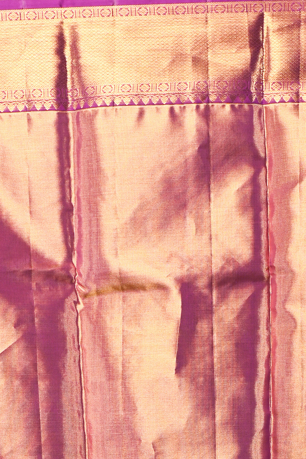 Kanchipuram Silk Tissue Brocade Gold Saree