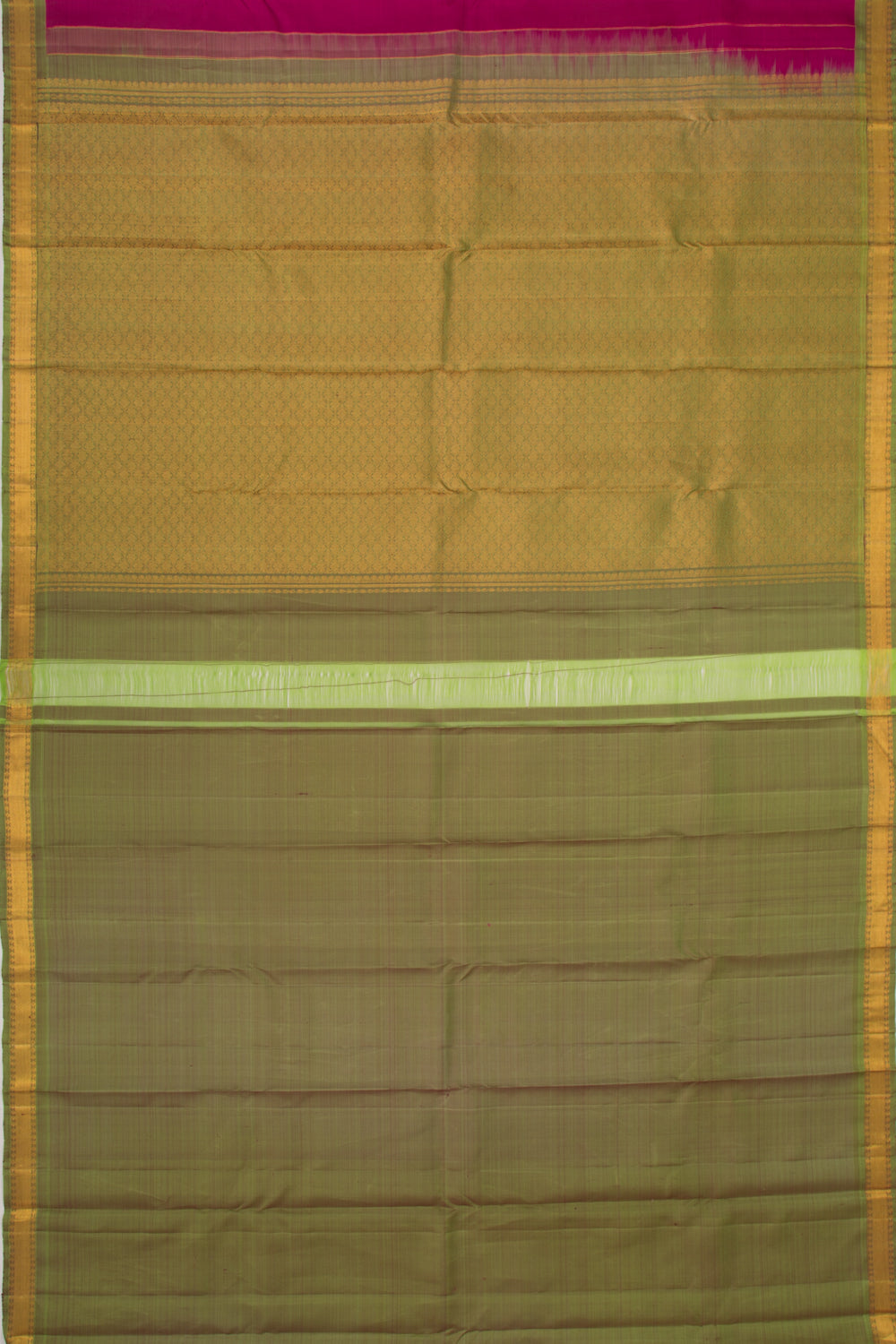 Kanchipuram Silk Butta Purple Saree