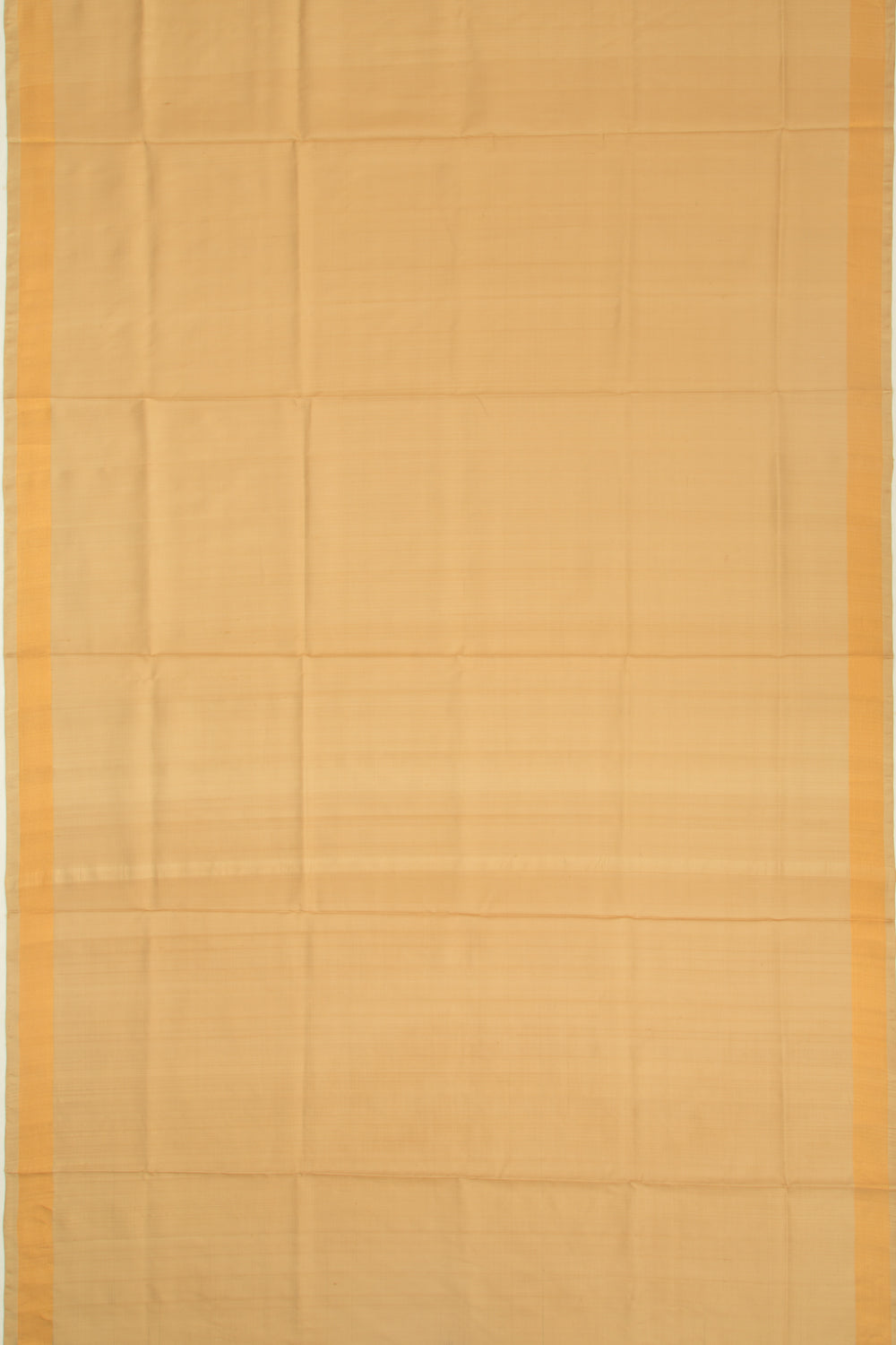 Uppada Silk Plain Cream Saree