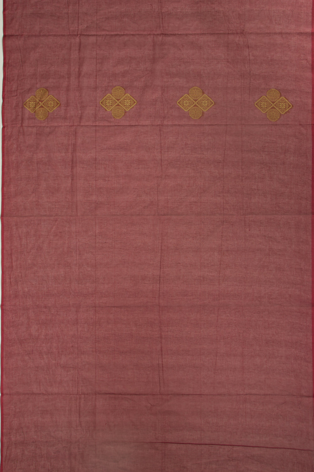 Chettinad Cotton Butta Maroon Saree