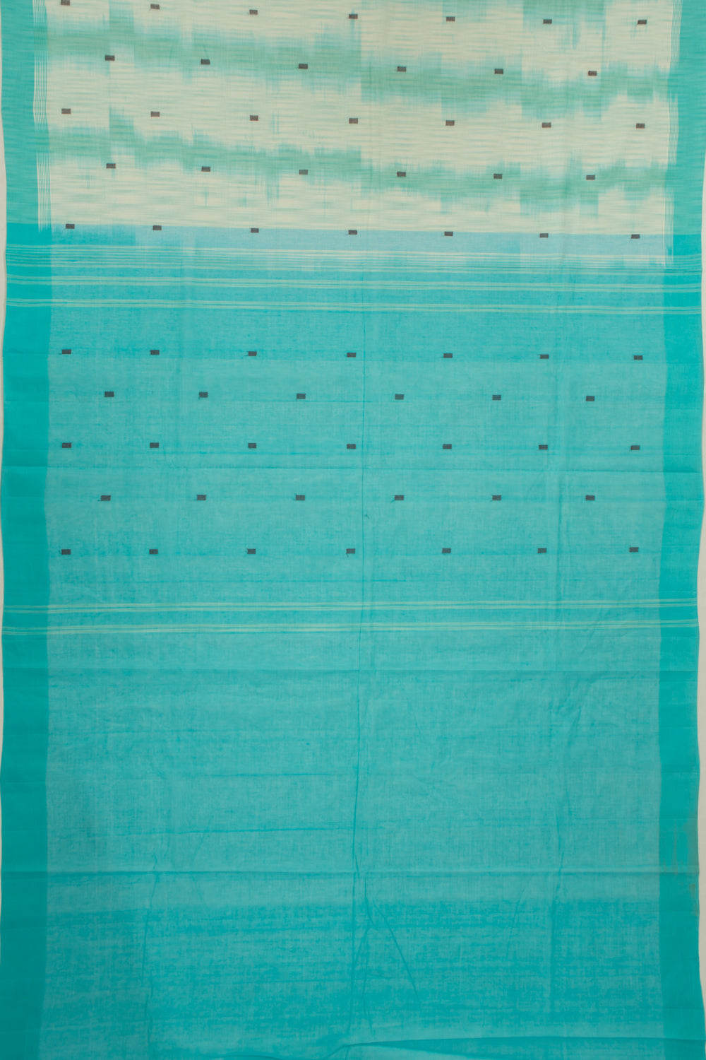Chettinad Cotton Butta Blue Saree