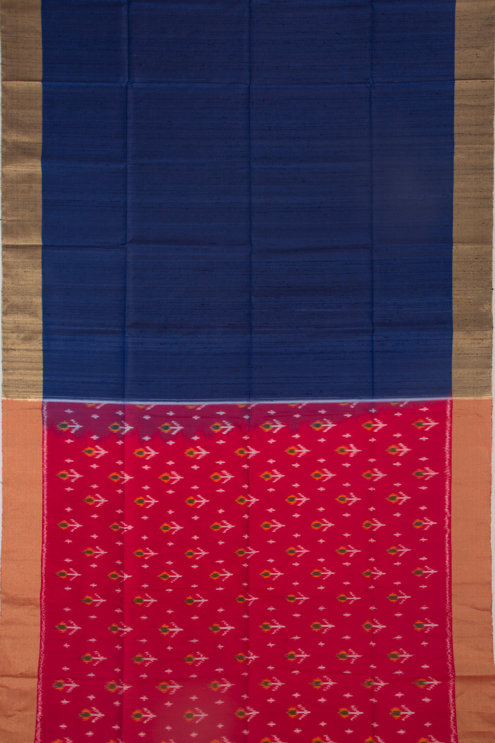 Coimbatore Soft Silk Plain Royal Blue Saree