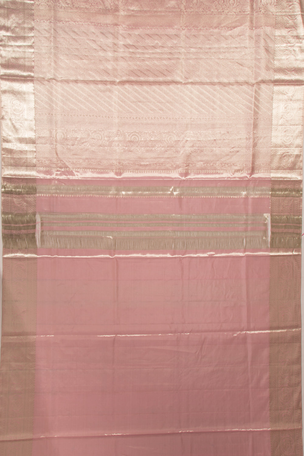 Taranga Kanchi Silk Tissue Brocade Lavender Saree