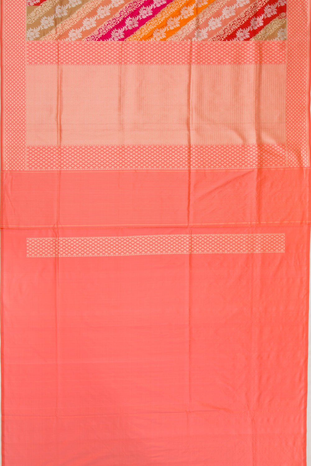 Banarasi Silk Jaal Rangkat Saree