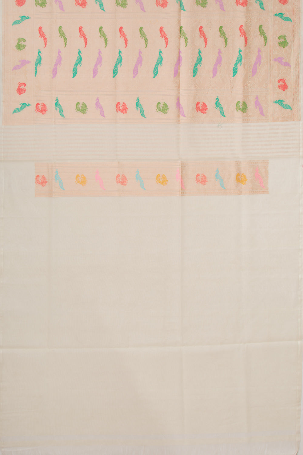 Banarasi Kora Organza Shikargah Rangkat Saree