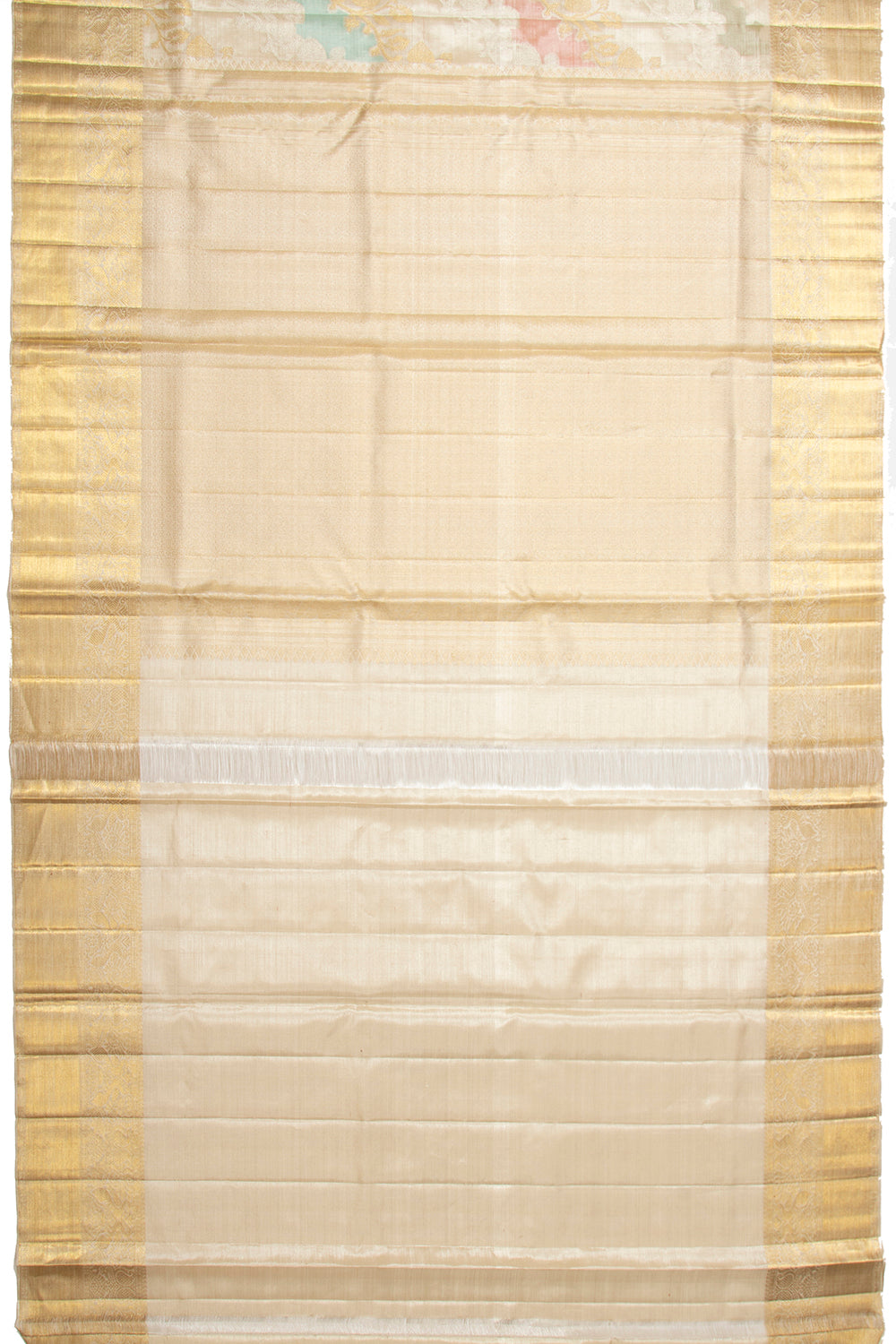 Kanchipuram Silk Leheriya Rangkat Saree