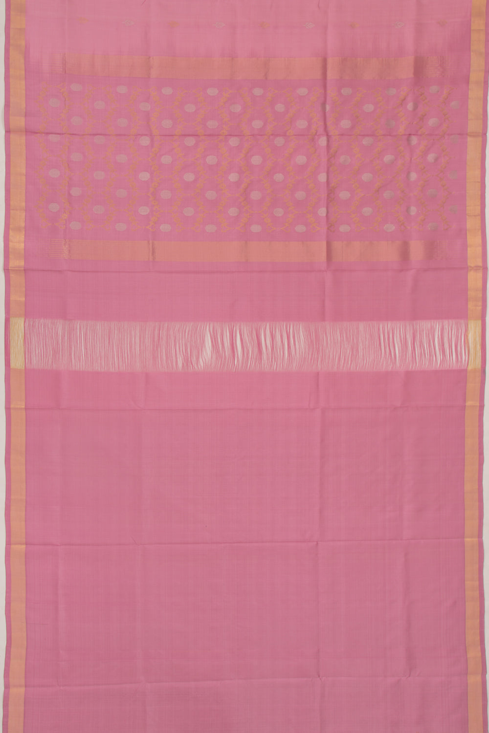 Uppada Silk Butta Baby Pink Saree