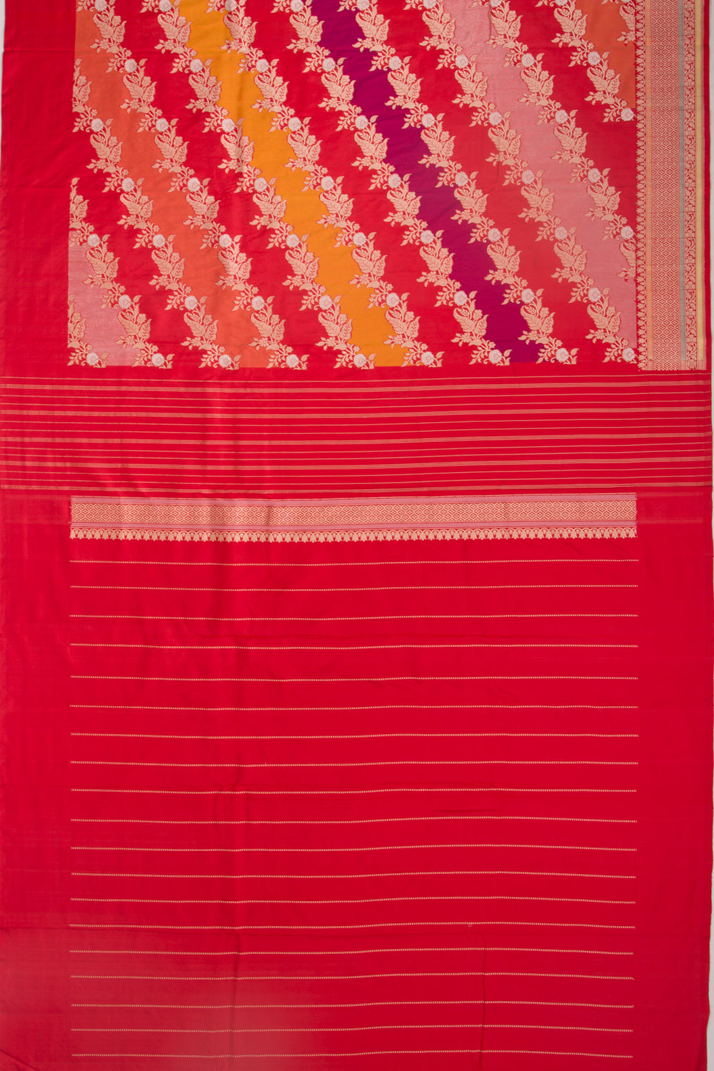 Banarasi Silk Leheriya Rangkat Saree
