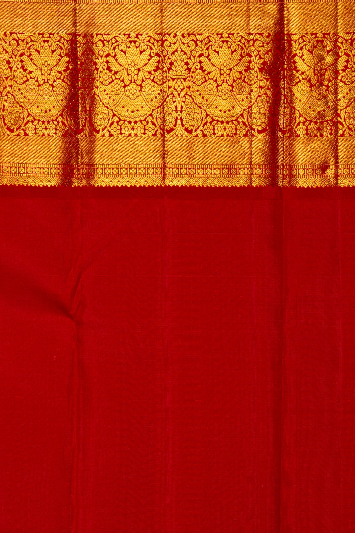 Kanchipuram Silk Brocade Sky Blue Saree