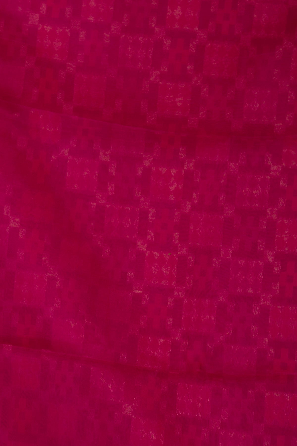 Banarasi Kora Organza Jaal Pink Saree