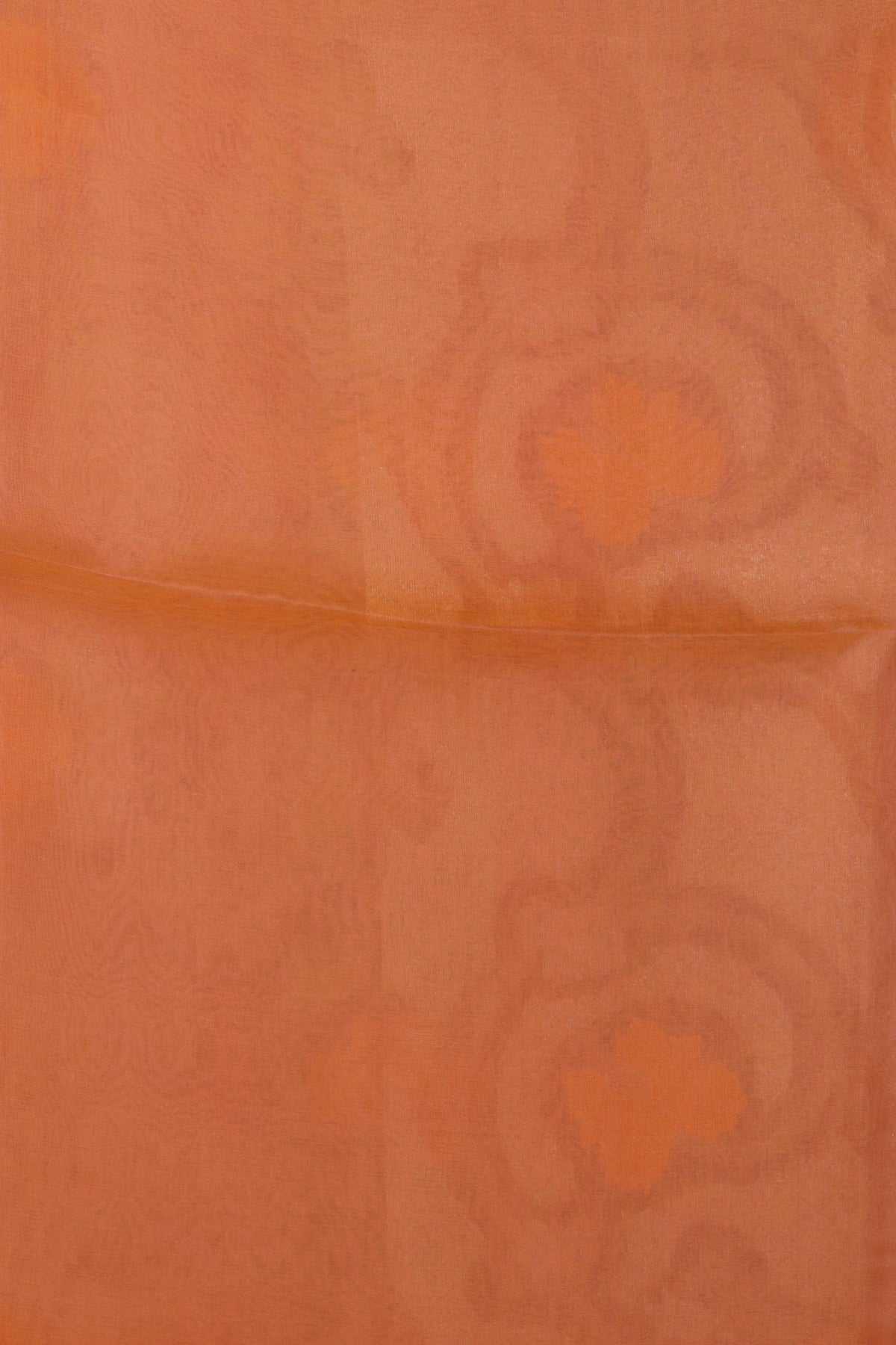 Banarasi Kora Organza Jaal Yellow Saree