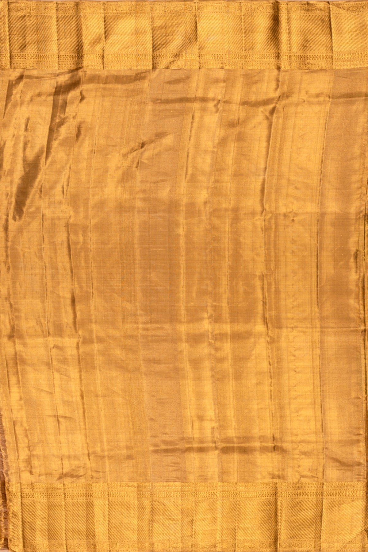 Kanchipuram Silk Tissue Brocade Peach Saree