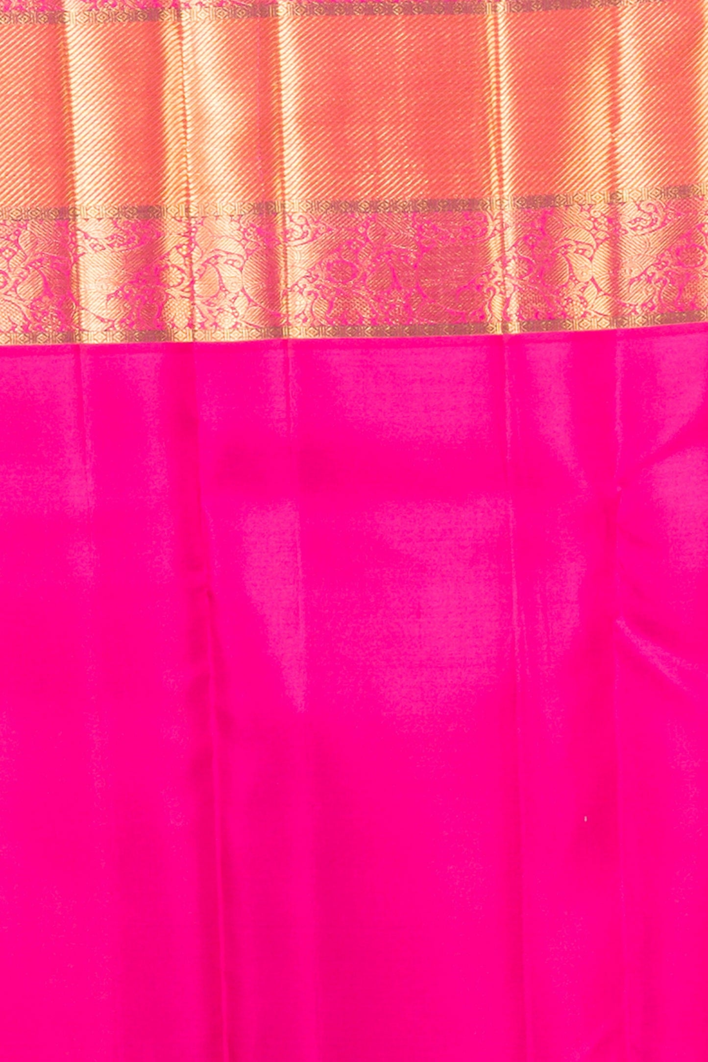 Kanchipuram Silk Plain Dark Blue Saree