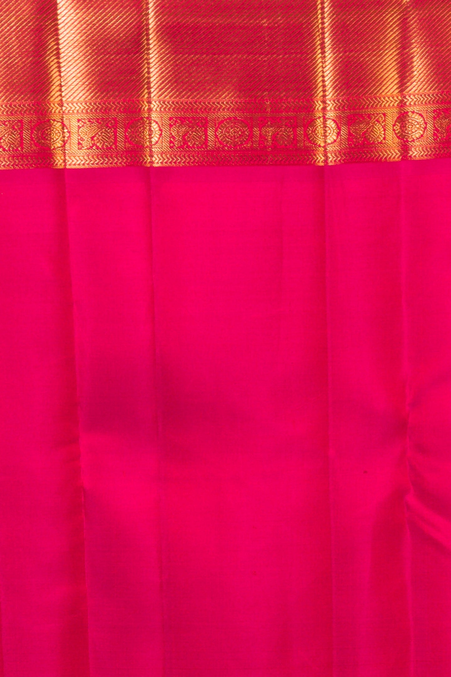 Kanchipuram Silk Butta Bottle Green Saree