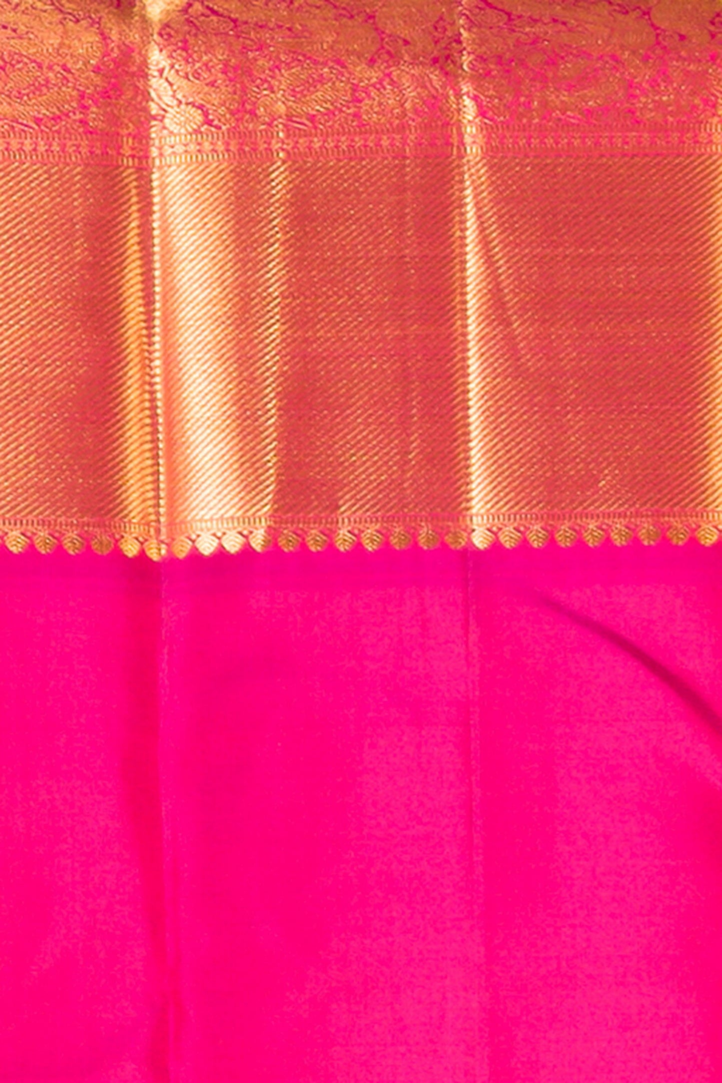 Kanchipuram Silk Brocade Lemon Yellow Saree