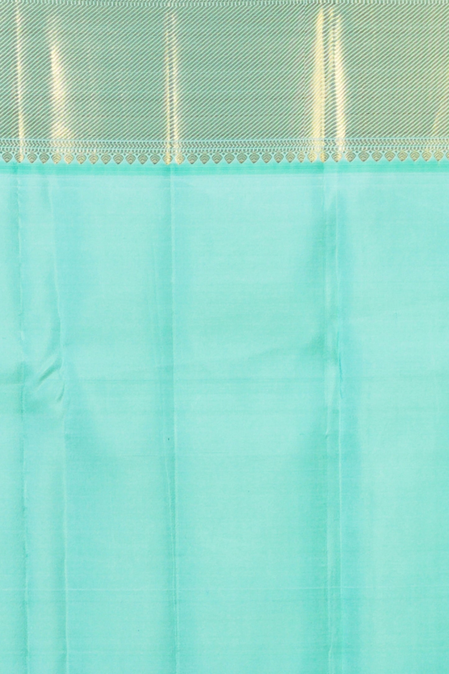 Kanchipuram Silk Jacquard Sea Green Saree