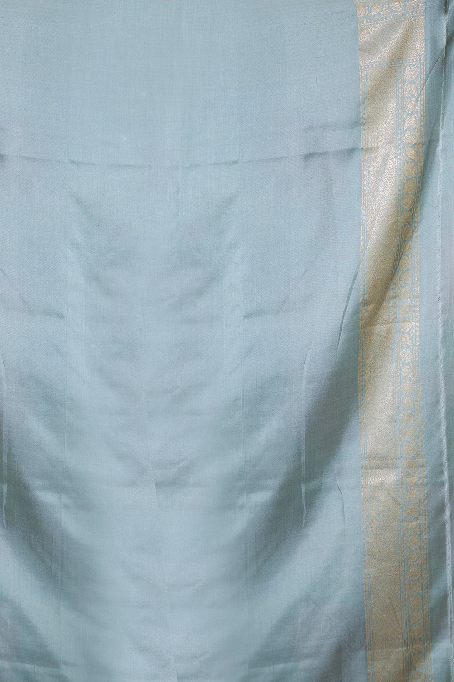 Banarasi Silk Jaal Pastel Blue Saree