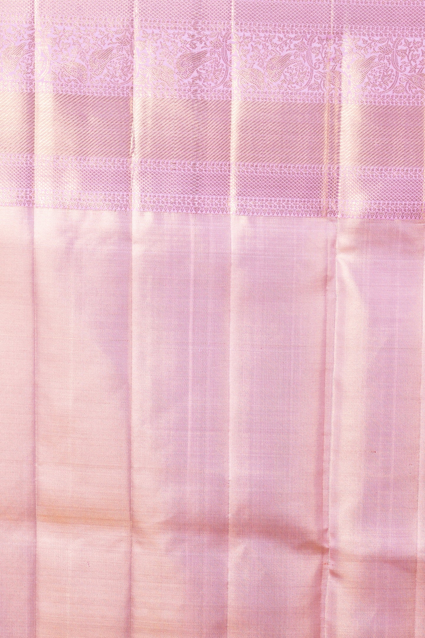 Kanchipuram Silk Tissue Brocade Gold Saree