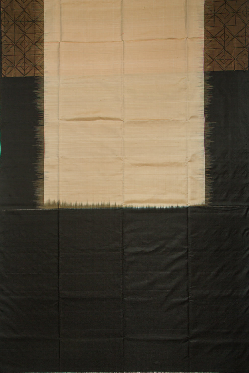 Handspun Cotton Plain Peach Saree