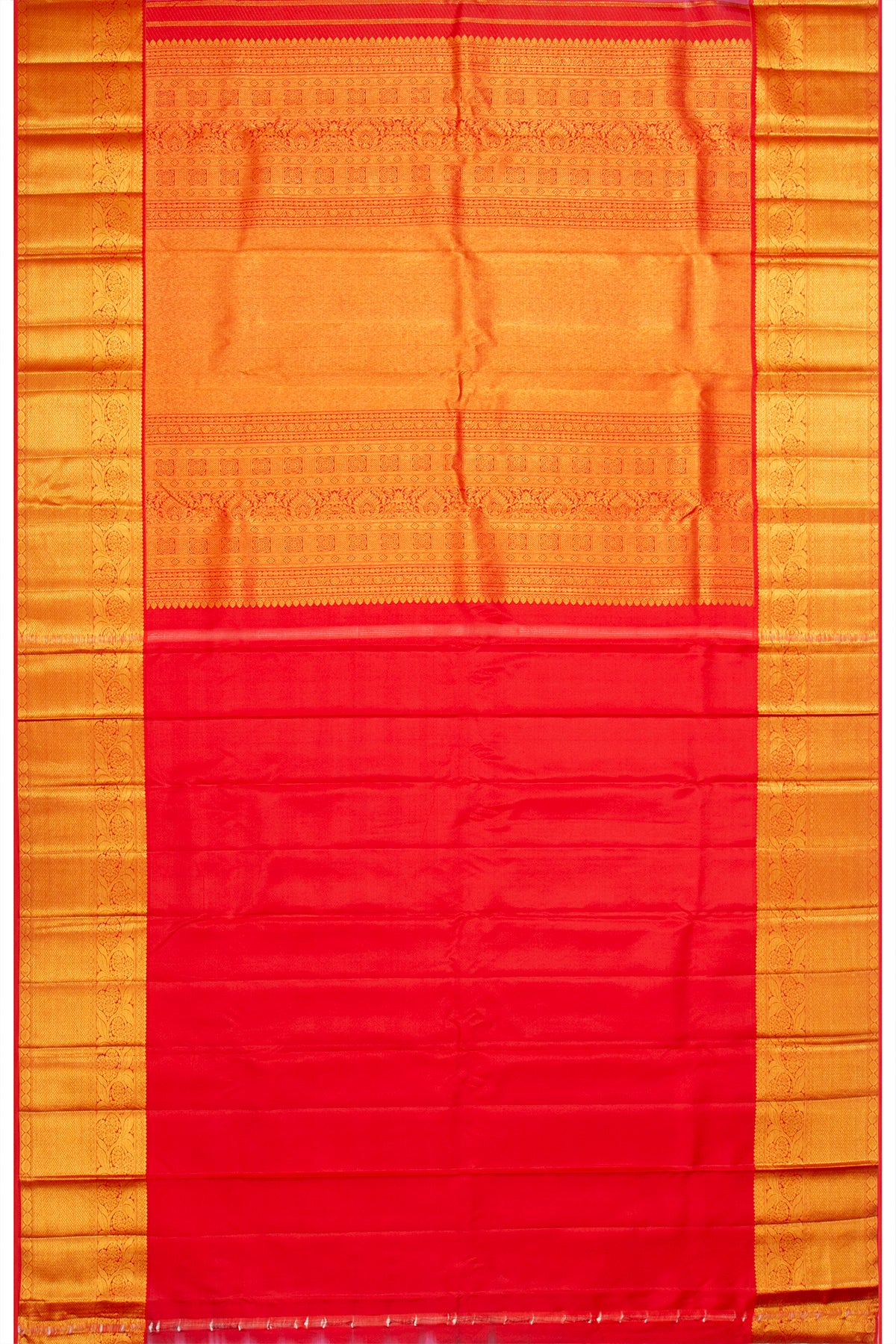 Kanchipuram Silk Brocade Lavender Saree