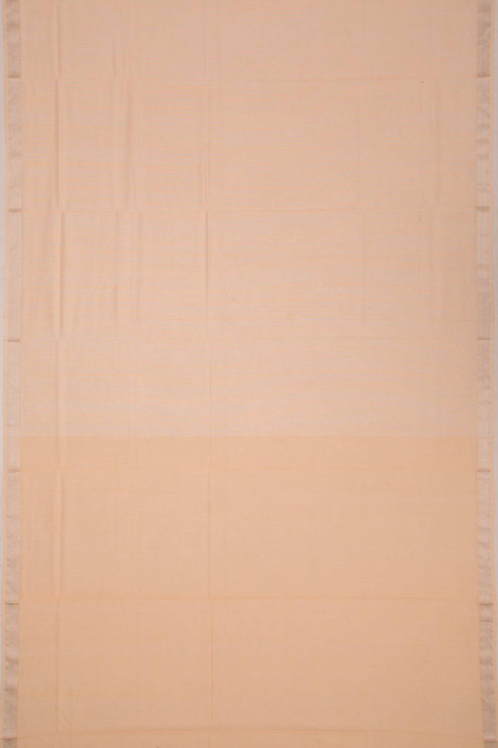 Maheswari Cotton Checks Peach Saree
