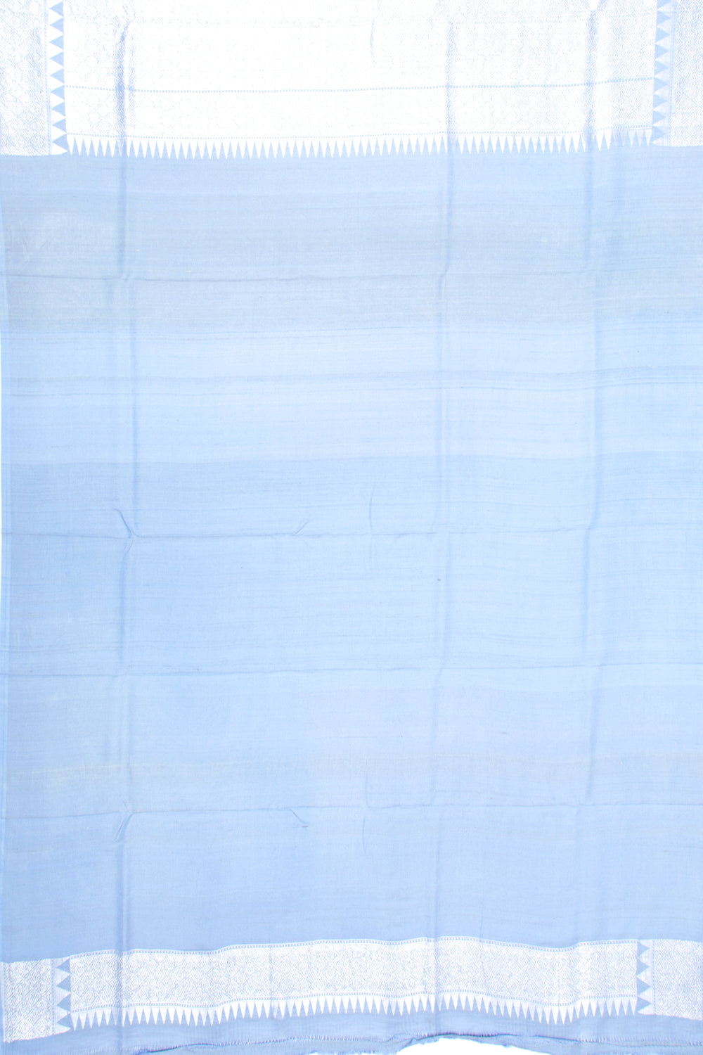 Banarasi Tussar Georgette Jaal Blue Saree