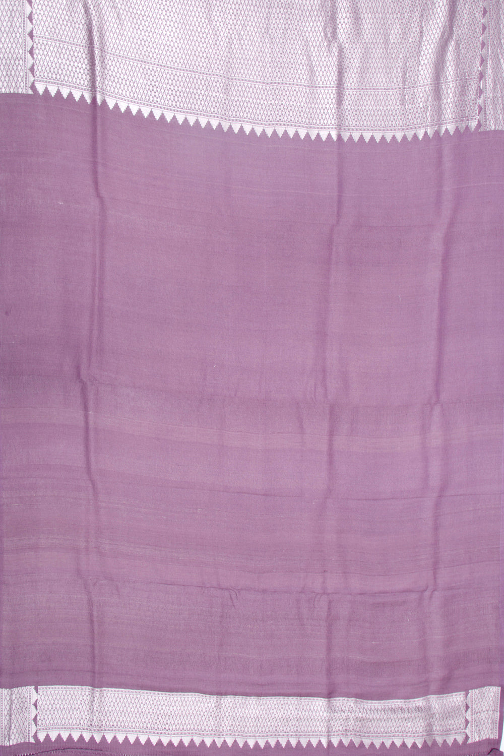 Banarasi Tussar Georgette Brocade Purple Saree