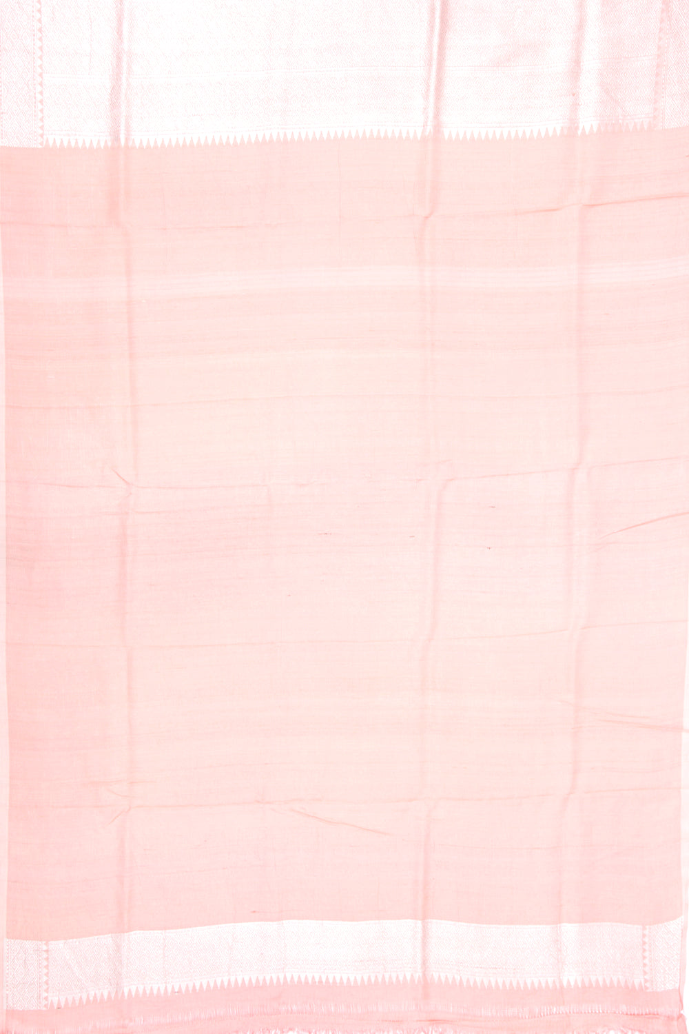 Banarasi Tussar Georgette Jaal Peach Saree