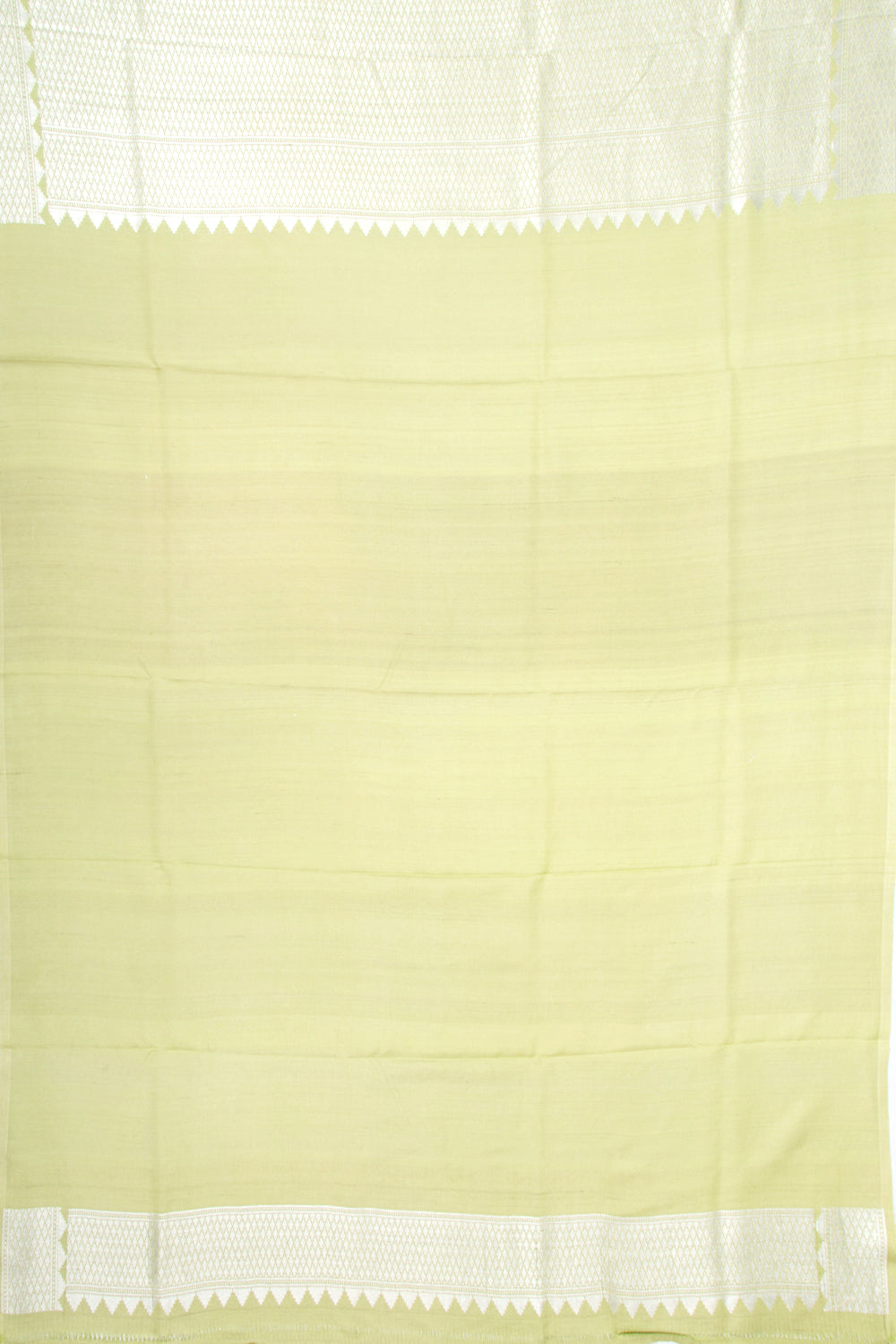 Banarasi Tussar Georgette Brocade Pastel Green Saree
