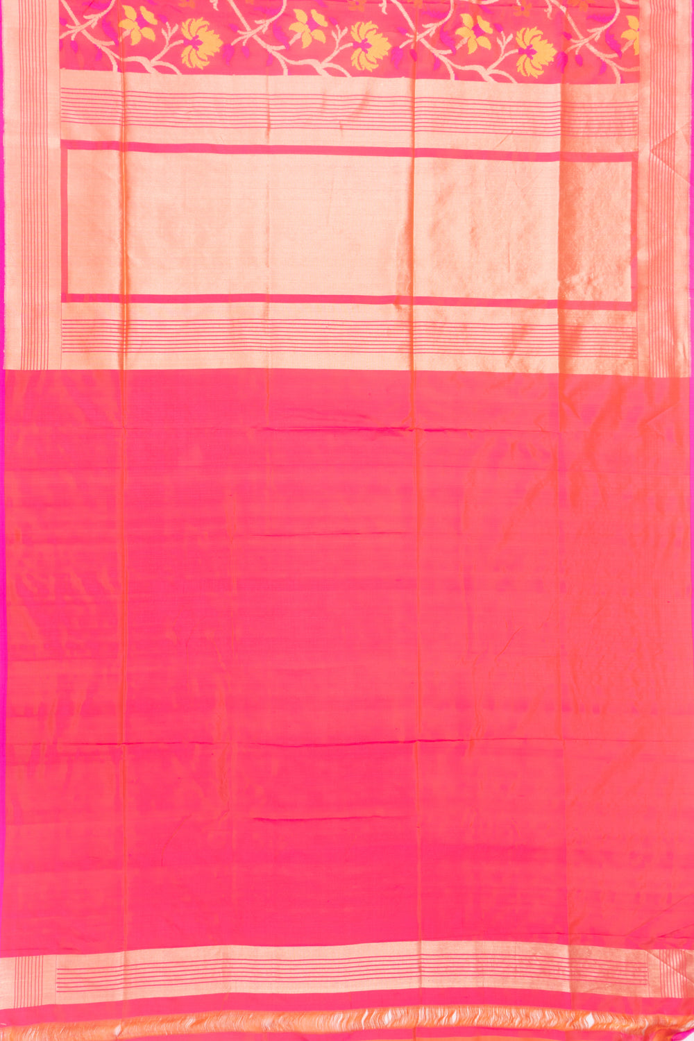 Banarasi Silk Jaal Pink Saree