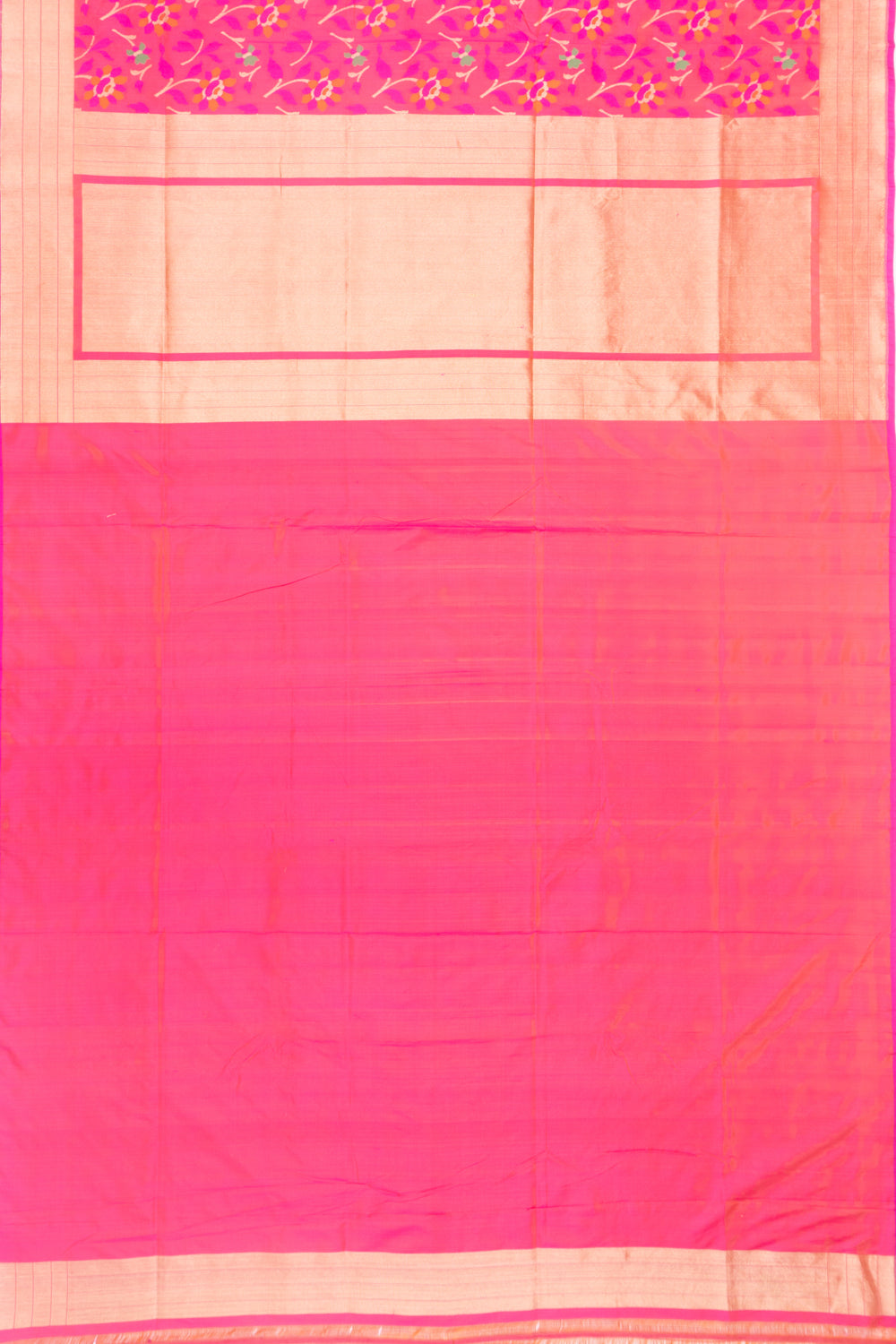 Banarasi Silk Brocade Pink Saree