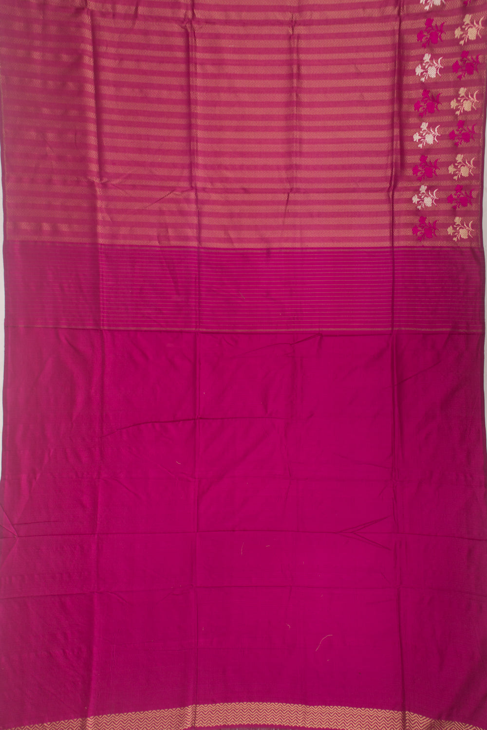 Banarasi Silk Brocade Pink Saree