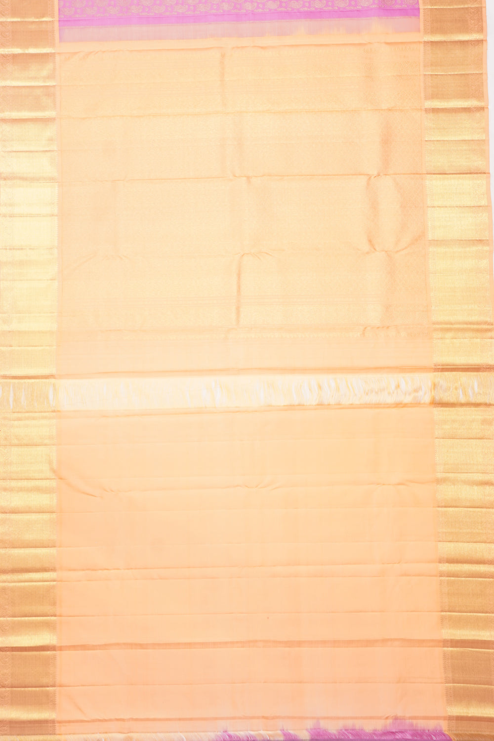 Kanchipuram Silk Brocade Pink Saree