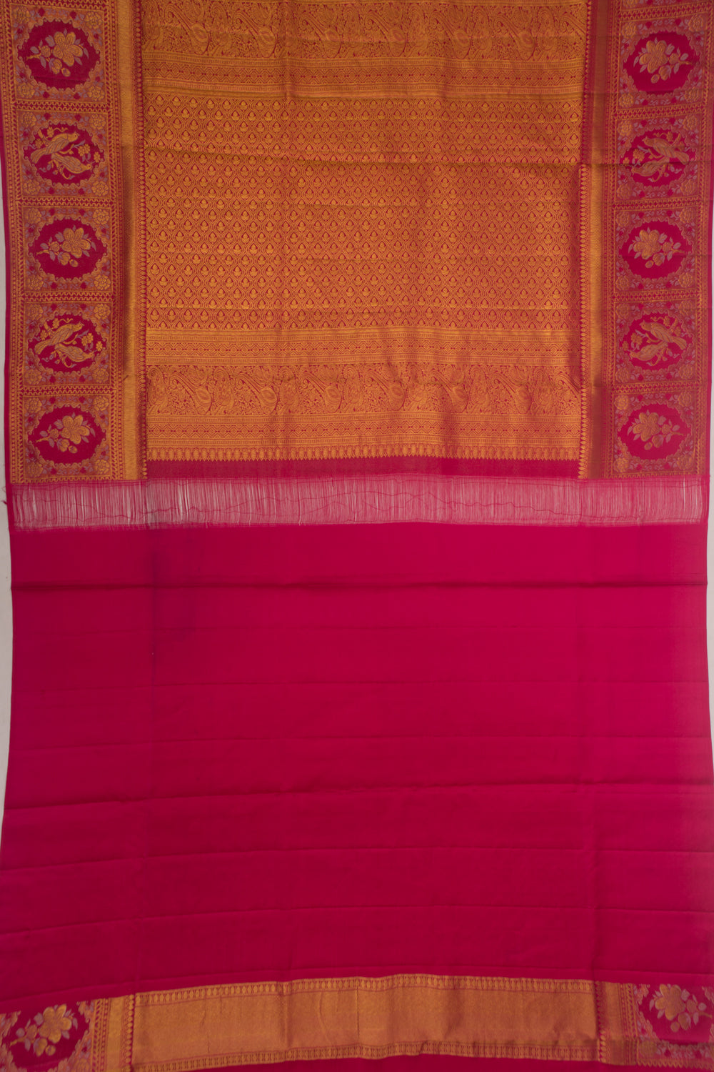 Taranga Kanchi Silk Brocade Sky Blue Saree