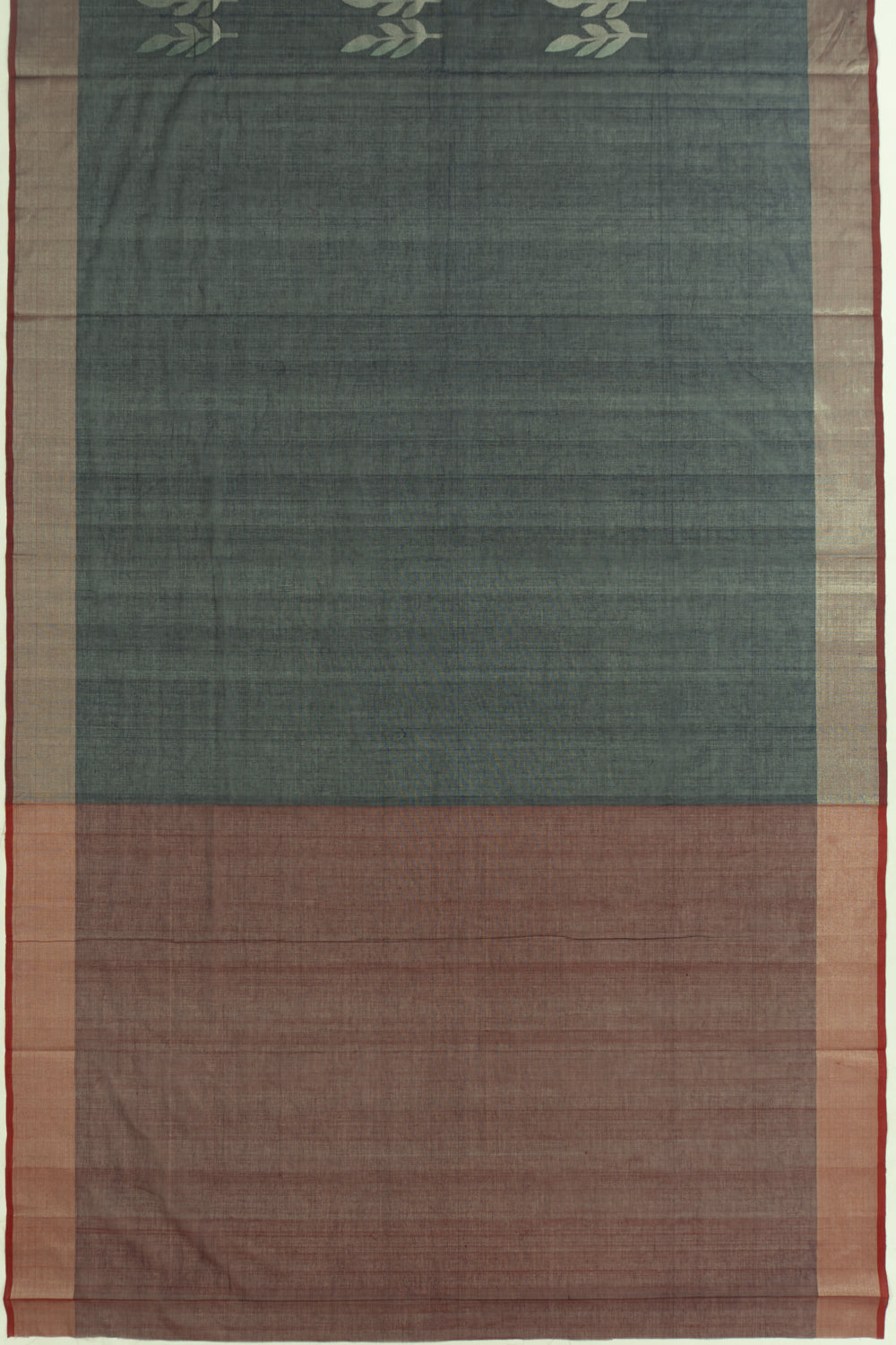 Chettinad Cotton Butta Dark Blue Saree