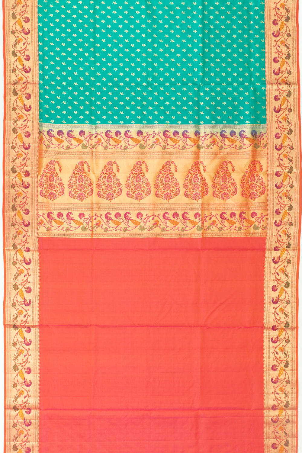 Coimbatore Soft Silk Butta Blue Saree