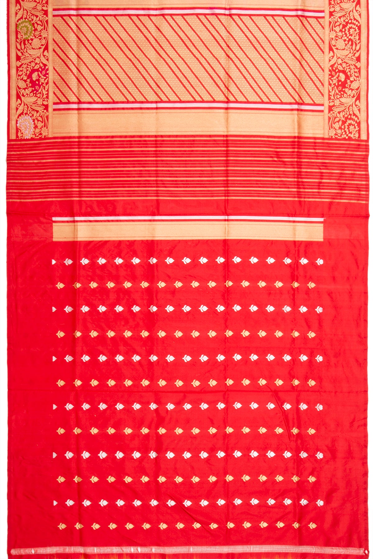 Banarasi Silk Brocade Pink Saree